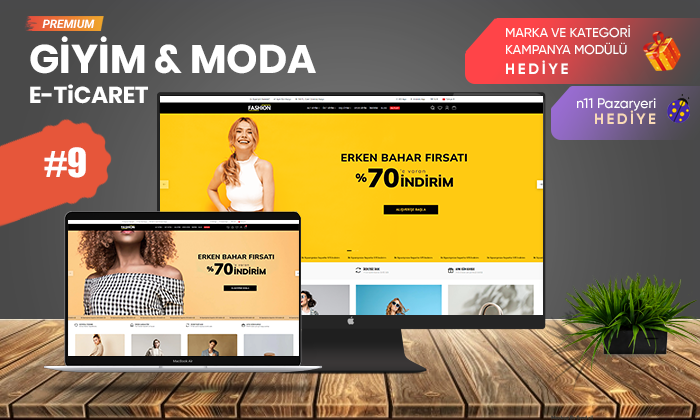 Giyim & Moda E-Ticaret Konsepti #9