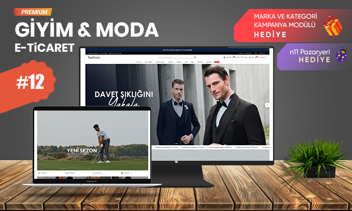 Giyim & Moda E-Ticaret Konsepti #12